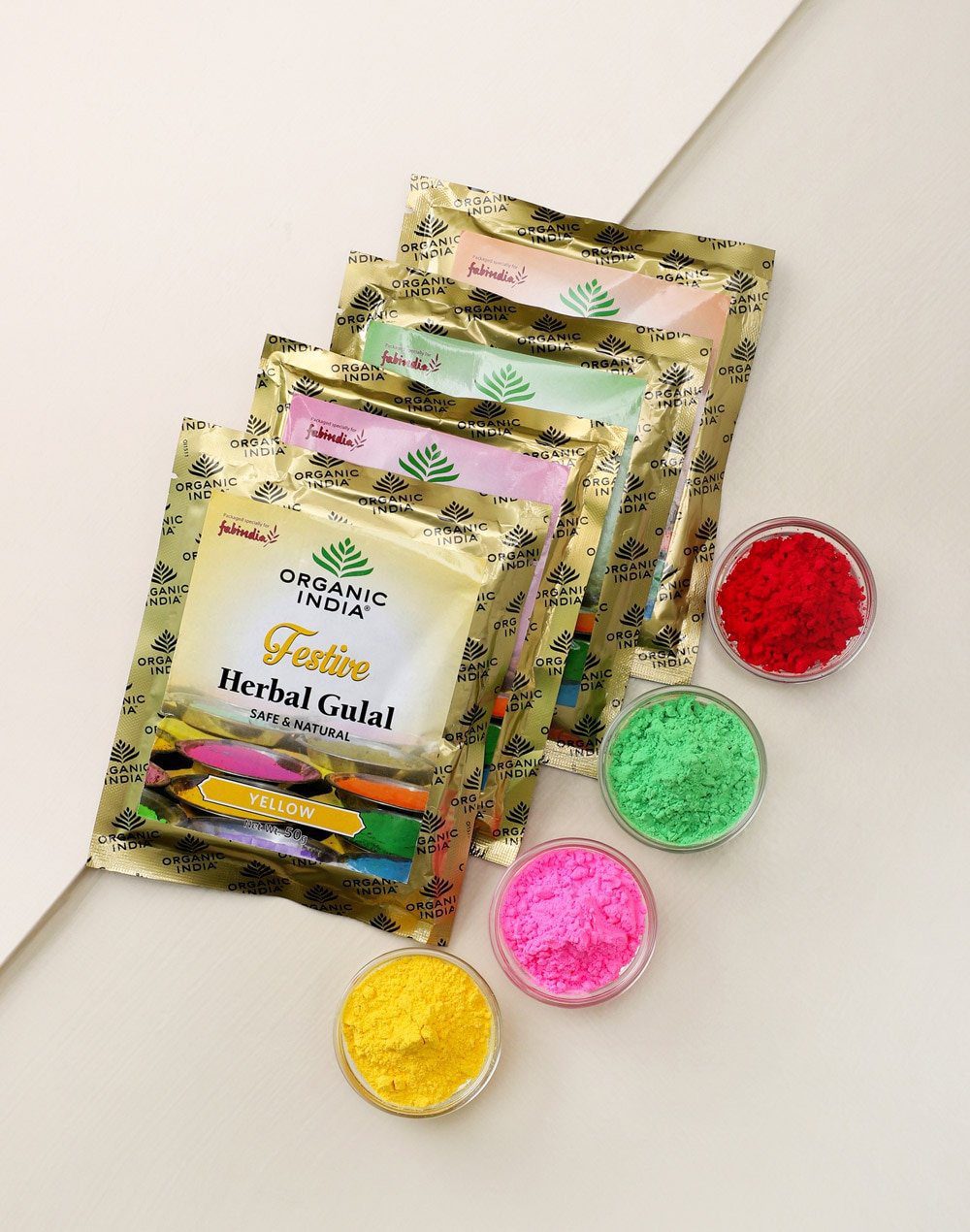 Natural Herbal Holi Colour Pack – 4 Colour